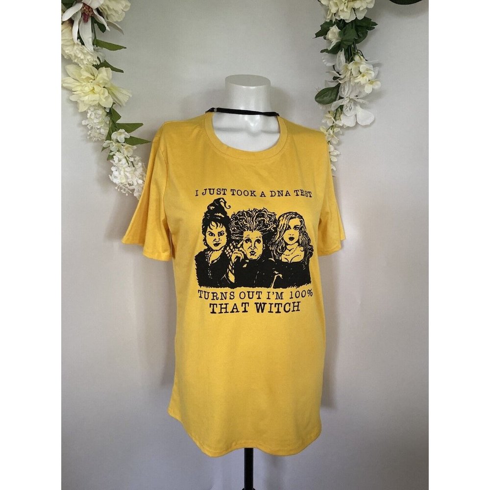 Hocus Pocus I Just Took A DNA Test Turns Out I’m 100% That Witch‎ T Shirt Size M